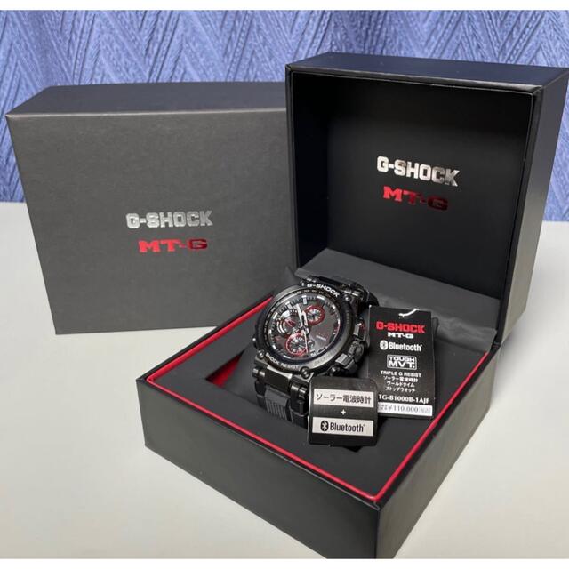 G-SHOCK(ジーショック)のCASIO G-SHOCK MT-G-B1000B-1AJF メンズの時計(腕時計(アナログ))の商品写真