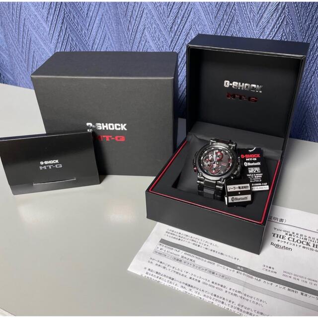 G-SHOCK(ジーショック)のCASIO G-SHOCK MT-G-B1000B-1AJF メンズの時計(腕時計(アナログ))の商品写真