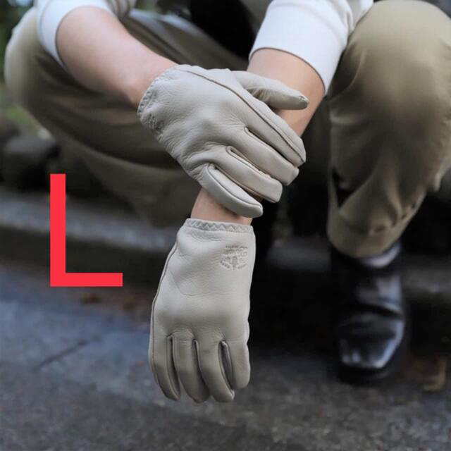 LAMP GLOVES SHORTY GREIGE ランプグローブスLサイズ