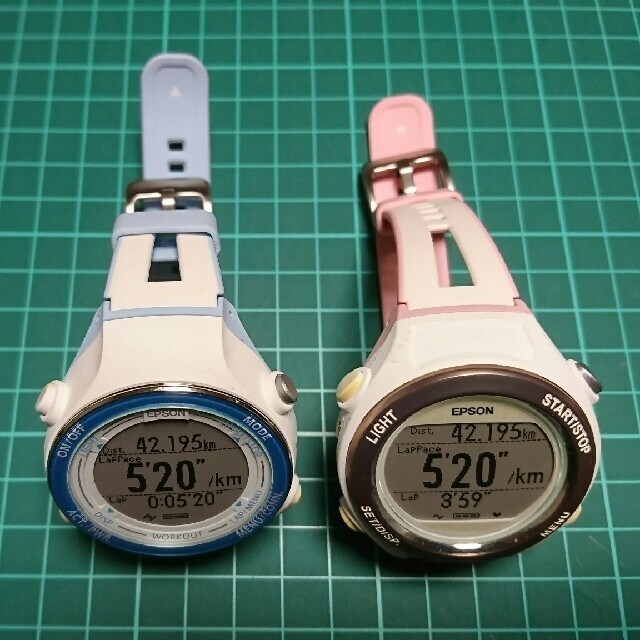EPSON(エプソン)のSl様専用 エプソンジャンクウォッチ(左側ブルーのみ) レディースのファッション小物(腕時計)の商品写真