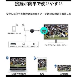 2019年製ミラーキャスト(映像用ケーブル)