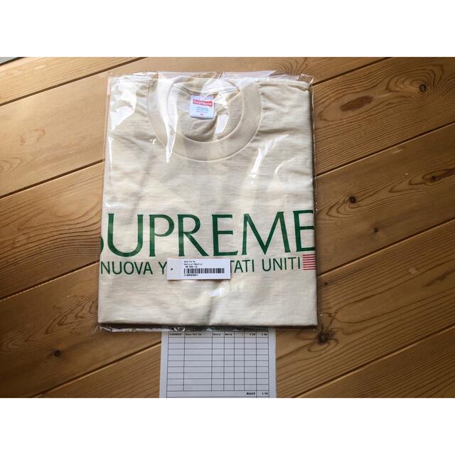 Supreme(シュプリーム)の新品未使用 supreme Nuova York Tee サイズM Tシャツ メンズのトップス(Tシャツ/カットソー(半袖/袖なし))の商品写真