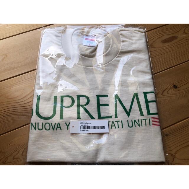 Supreme(シュプリーム)の新品未使用 supreme Nuova York Tee サイズM Tシャツ メンズのトップス(Tシャツ/カットソー(半袖/袖なし))の商品写真