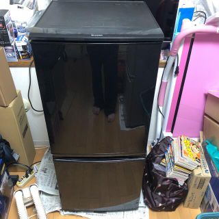 シャープ 2ドア 冷蔵庫ブラック/黒色系の通販 点   の