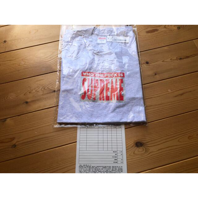 新品未使用 supreme who the fuck tee サイズS