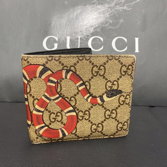 Gucci(グッチ)のGUCCI財布　二つ折り財布 メンズのファッション小物(折り財布)の商品写真