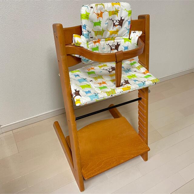 STOKKE トリップトラップ　ハイチェア　ベビーセット　クッション