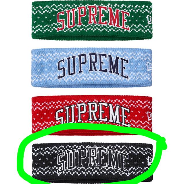 Supreme(シュプリーム)の新品未使用 supreme New Era Arc Logo Headband メンズの帽子(その他)の商品写真