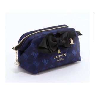 ランバンオンブルー(LANVIN en Bleu)の新品ランバンオンブルー　ポーチ  (ポーチ)