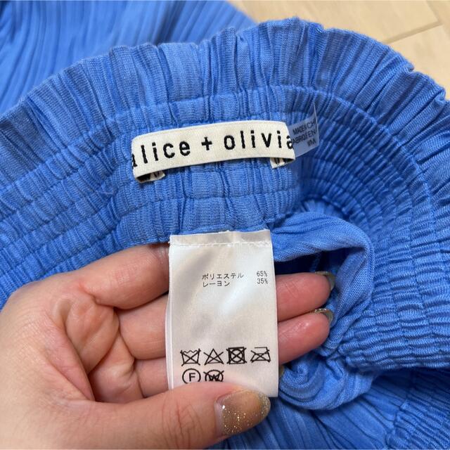 Alice+Olivia(アリスアンドオリビア)の新品 未使用 匿名配送 パンツ ガウチョパンツ アリスアンドオリビア レディース レディースのパンツ(カジュアルパンツ)の商品写真