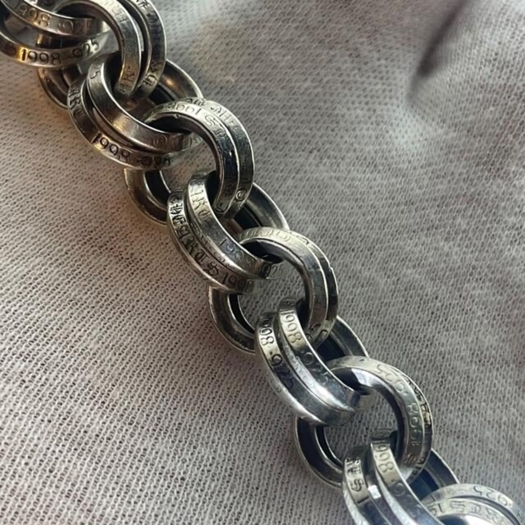 CHROME HEARTS クロムハーツ（原本無） ブレスレット Double B Ring Bracelet ダブル B リング ブレスレット