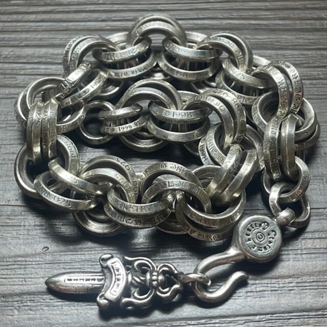 CHROME HEARTS クロムハーツ（原本無） ブレスレット Double B Ring Bracelet ダブル B リング ブレスレット