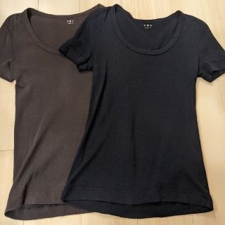 スリードッツ(three dots)のきーちゃんさま専用★スリードッツ半袖Tシャツ　2枚セット(Tシャツ(半袖/袖なし))