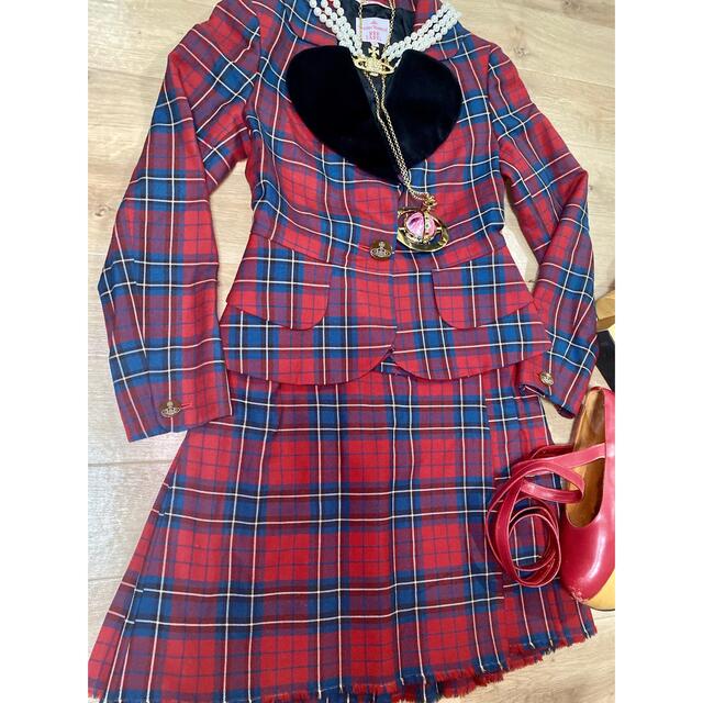 VivienneWestwood R/L♡ラブ ジャケット セットアップ