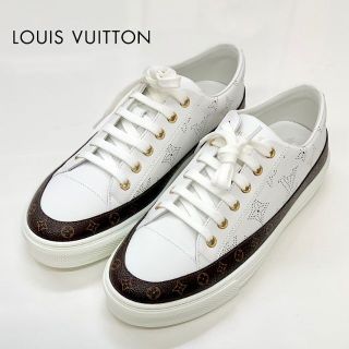 ルイヴィトン(LOUIS VUITTON)の3702 未使用 ヴィトン ステラー・ライン レザー モノグラム スニーカー(スニーカー)