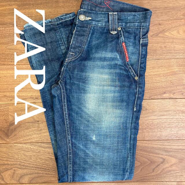 ZARA(ザラ)のレア✨ 30 Zara Jeans ステッチワーク メンズのパンツ(デニム/ジーンズ)の商品写真