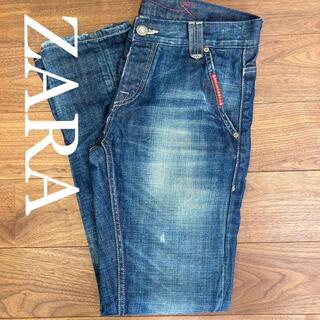 ザラ(ZARA)のレア✨ 30 Zara Jeans ステッチワーク(デニム/ジーンズ)