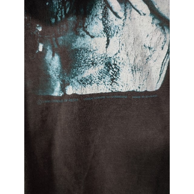 【値下げ不可】古着 90s cradle of filth ロンＴ メンズのトップス(Tシャツ/カットソー(七分/長袖))の商品写真