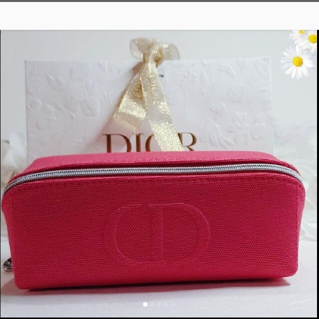 Christian Dior(クリスチャンディオール)の新品未使用◆ディオールポーチディオール　ノベルティ　ポーチ コスメ/美容のコスメ/美容 その他(その他)の商品写真