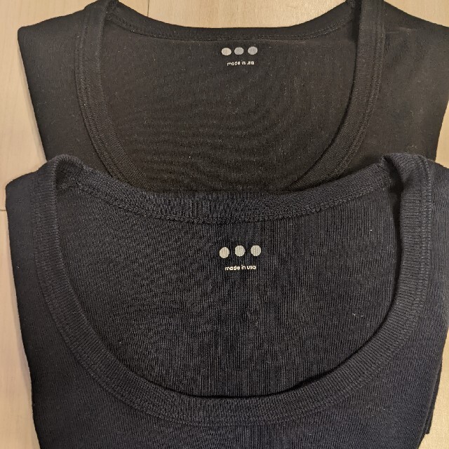 three dots(スリードッツ)のみかん様専用★スリードッツ　七分袖Tシャツ　2枚セット レディースのトップス(Tシャツ(長袖/七分))の商品写真