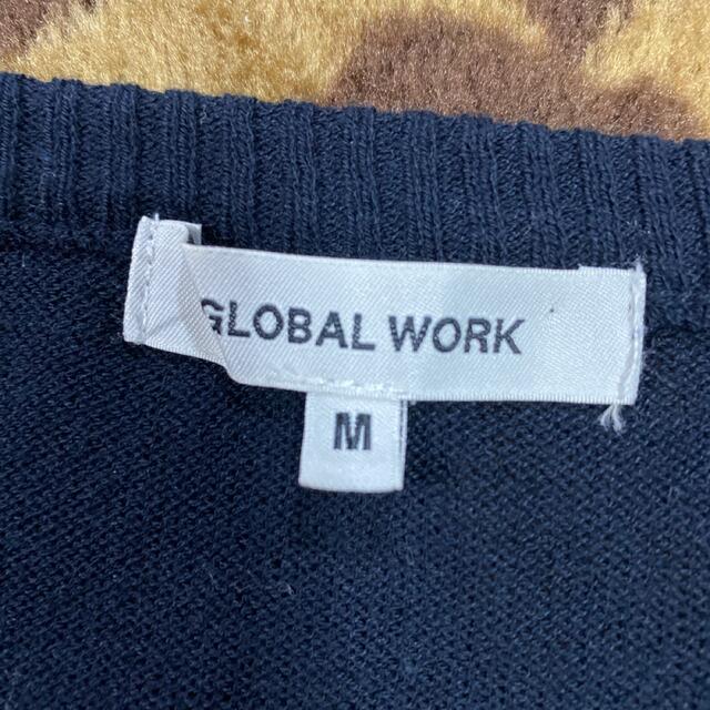 GLOBAL WORK(グローバルワーク)のGLOBAL WORK グローバルワーク　ボーダー柄　ワンピース　M レディースのワンピース(ひざ丈ワンピース)の商品写真