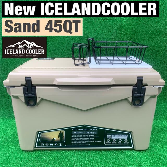 残り微 アイスランドクーラーボックス 35QT ICELAND cooler - アウトドア