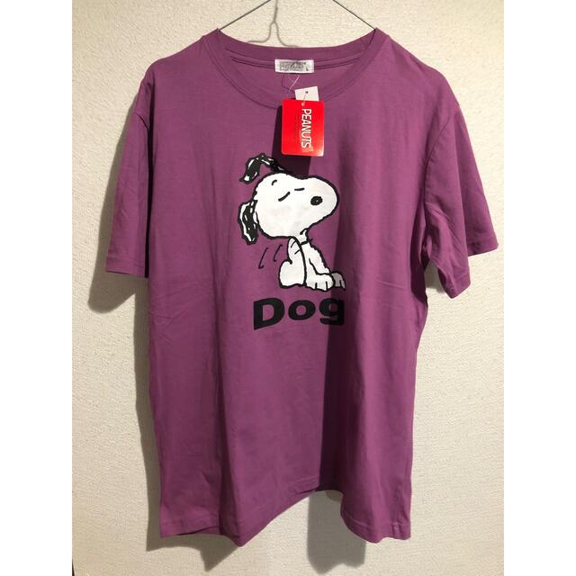 PEANUTS(ピーナッツ)の【色＆柄かわい過ぎ★】SNOOPY ツッコミたくなるTシャツ レディースのトップス(Tシャツ(半袖/袖なし))の商品写真