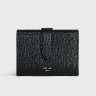 セリーヌ(celine)のCELINE ファインストラップウォレット 三つ折り ミニウォレット(財布)