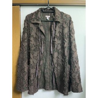 ワンエルディーケーセレクト(1LDK SELECT)のMASU JACQARD PAJAMA BLOUSON（BROWN）44(シャツ)