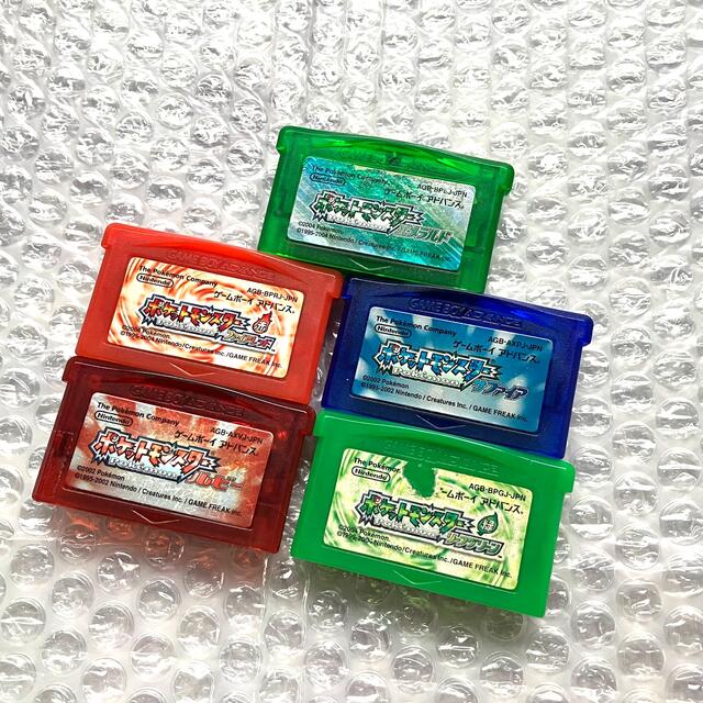 GBA ポケットモンスター ゲームソフト　まとめ売り