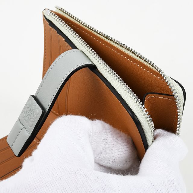 LOEWE スリム ジップ バイフォールド ウォレット smcint.com