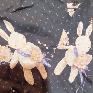 PH ピンクハウス うさぎの刺繍のブラウス トップス シャツ/ブラウス