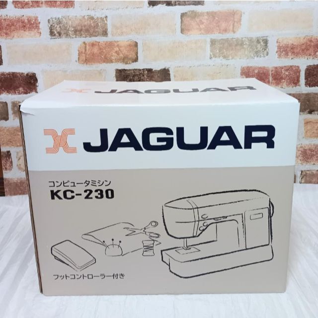 Jaguar(ジャガー)の未使用　希少　JAGUAR　ジャガー　KC-230 コンピュータミシン スマホ/家電/カメラの生活家電(その他)の商品写真