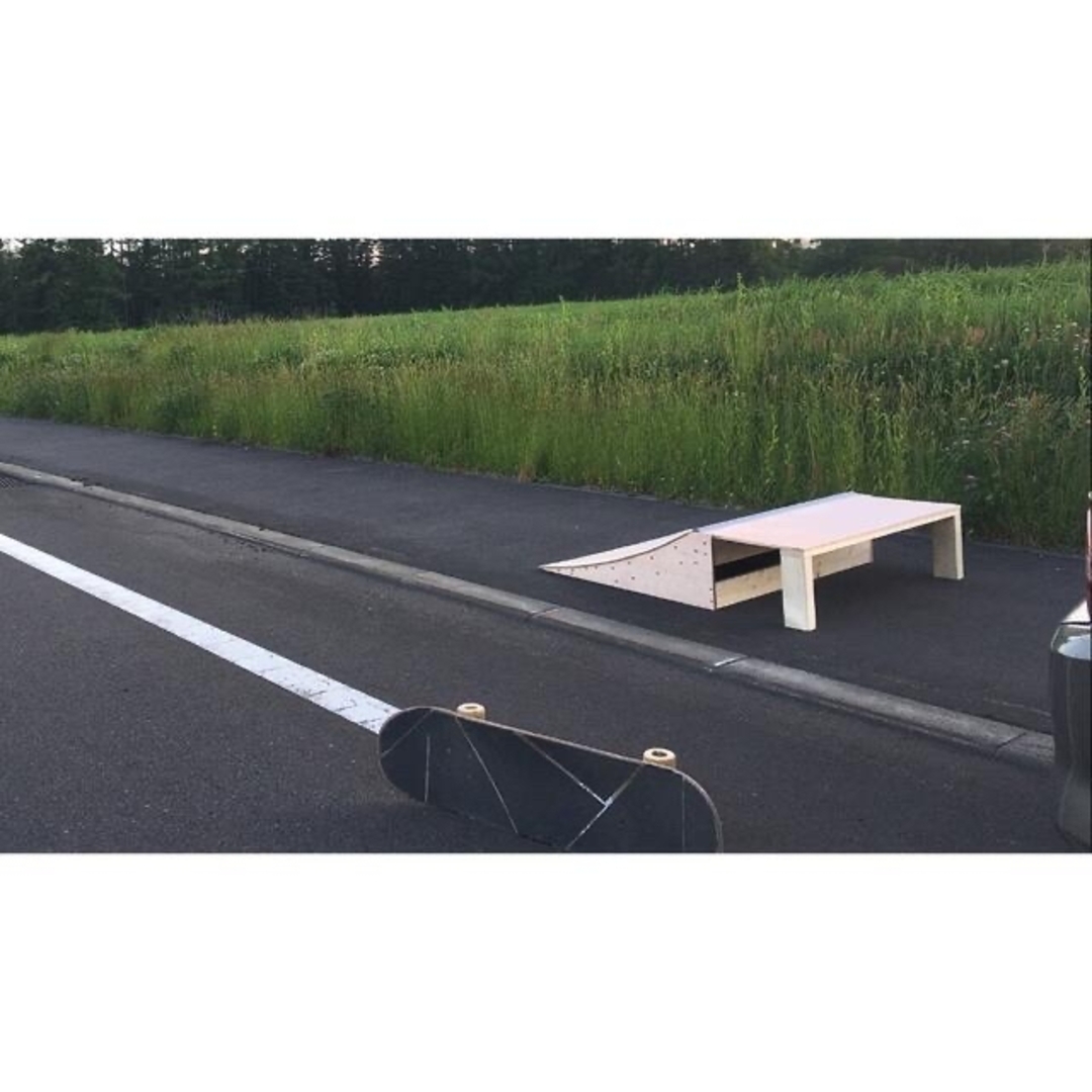 スケボー ミニランプ 組み立てキット 1台 プラットホーム付き♪S スケボー ミニランプ 組み立てキット 1台 プラットホーム付き♪S