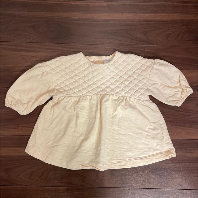 ZARA KIDS(ザラキッズ)のzara kids キルティングワンピース キッズ/ベビー/マタニティのキッズ服女の子用(90cm~)(ワンピース)の商品写真