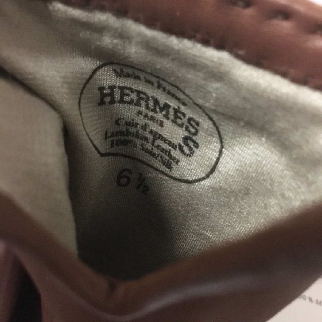 Hermes(エルメス)の【新品未使用】エルメス✨コリエドシアン✨グローブ✨6 1/2 レディースのファッション小物(手袋)の商品写真