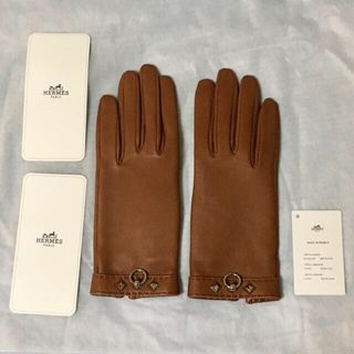 エルメス(Hermes)の【新品未使用】エルメス✨コリエドシアン✨グローブ✨6 1/2(手袋)