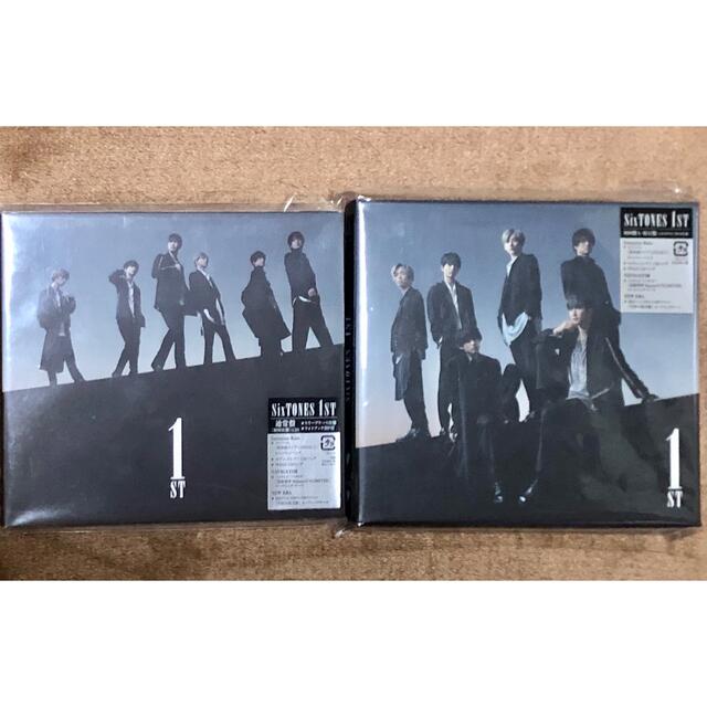 SixTONES  1ST（初回盤A/原石盤）（通常盤）　2形態セット