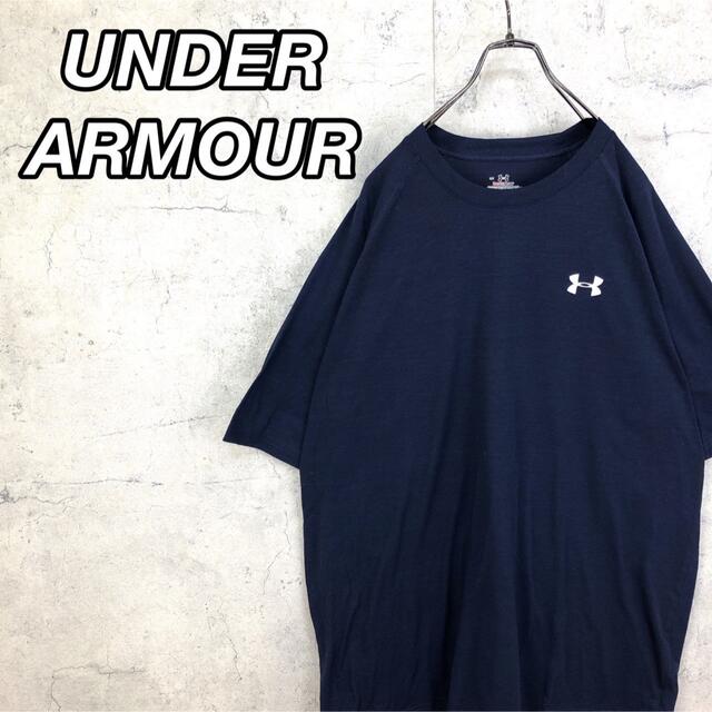 UNDER ARMOUR(アンダーアーマー)の希少 90s アンダーアーマー Tシャツ プリント 美品 メンズのトップス(Tシャツ/カットソー(半袖/袖なし))の商品写真