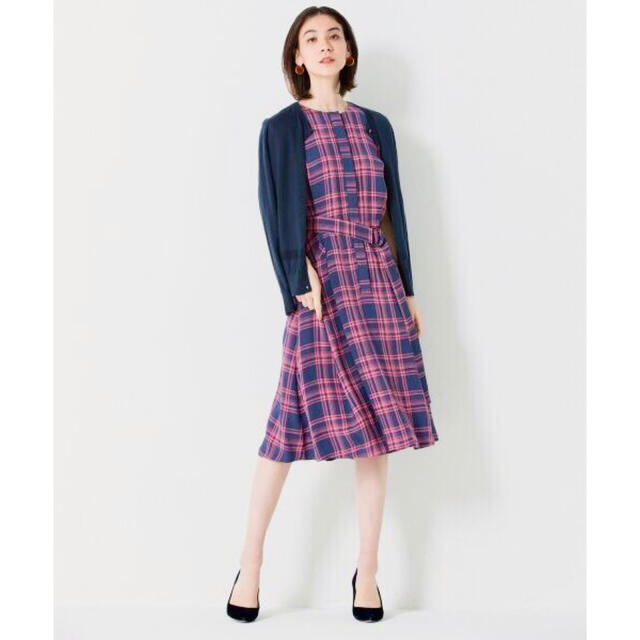メーカー再生品 自由区 クラスラウンジ ドットブラウス aquitemosasco