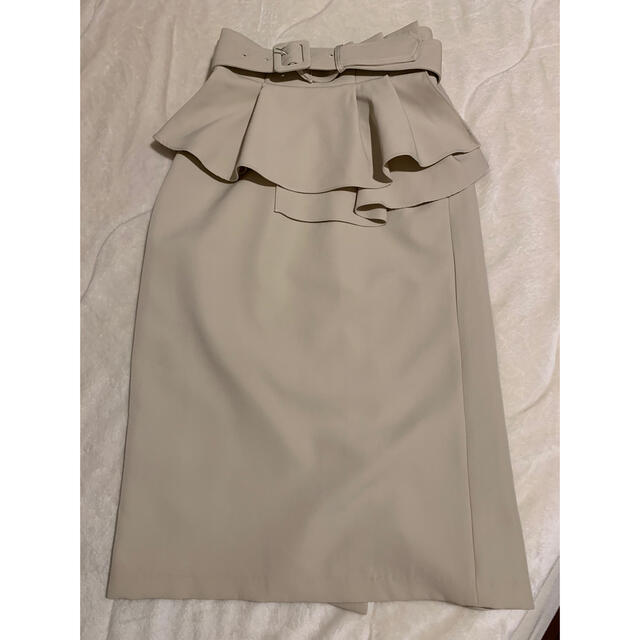 WILLSELECTION(ウィルセレクション)のペプラム付2wayタイトスカート レディースのスカート(ひざ丈スカート)の商品写真