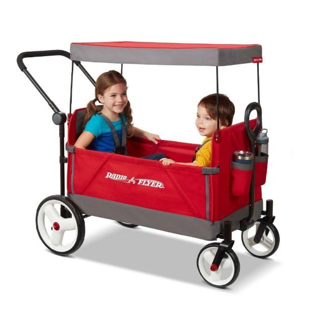 Radio Flyer コンバーチブル ベビーカー ワゴン キッズ/ベビー/マタニティの外出/移動用品(その他)の商品写真