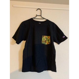 チャンピオン(Champion)のチャンピオン　リバースウィーブTシャツ　ブラック(Tシャツ/カットソー(半袖/袖なし))