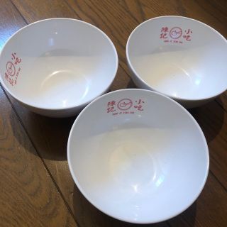 スリーコインズ(3COINS)のスリーコインズ　台韓夜市 メラミン茶碗　3個セット　新品未使用(食器)