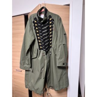 サカイ(sacai)の極美品　sacai gem 19AW DSM別注　ナポレオンモッズコート(モッズコート)