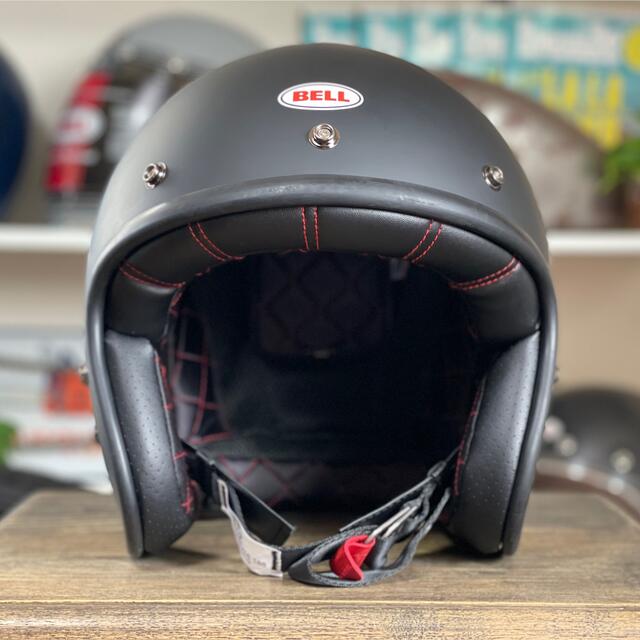 バッグ付属☆US BELL CUSTOM 500 ベル マットブラック/XXL | www