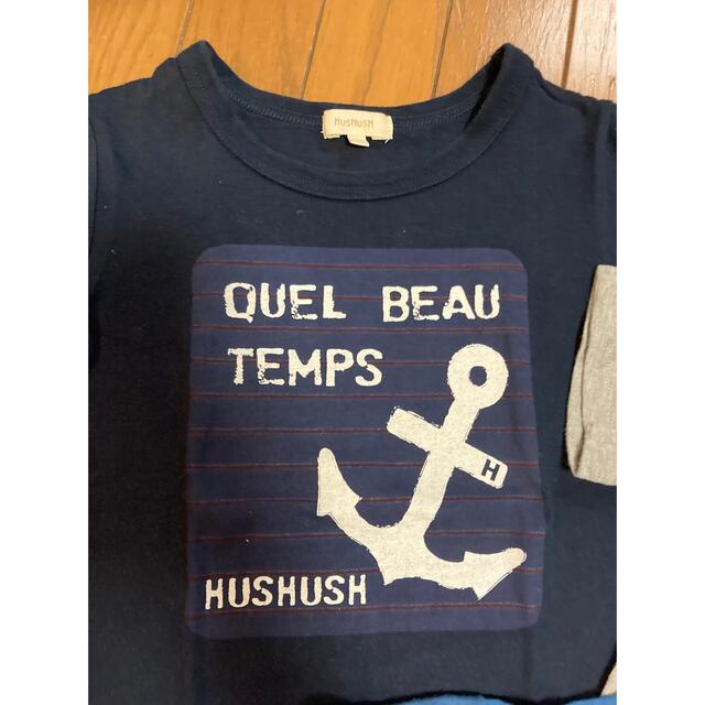 HusHush(ハッシュアッシュ)の110 Tシャツまとめ売り キッズ/ベビー/マタニティのキッズ服男の子用(90cm~)(Tシャツ/カットソー)の商品写真