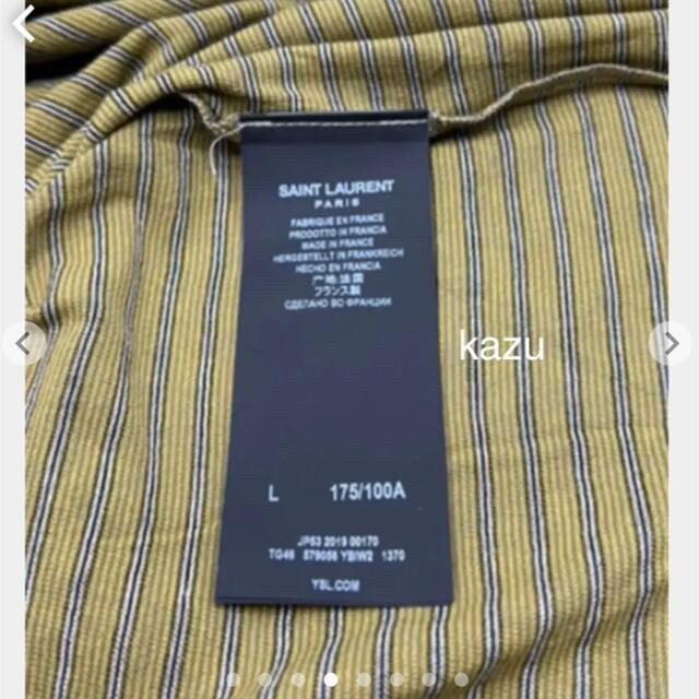 激レア 新品 SAINT LAURENT サンローラン Tシャツ Lサイズ