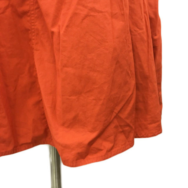 LE GLAZIK(ルグラジック)のルグラジック Le glazik スカート フレア ひざ丈 無地 36 赤 オレ レディースのレディース その他(その他)の商品写真
