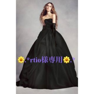 ヴェラウォン(Vera Wang)の[希少] WHITE by VERA WANG Organza 黒(ウェディングドレス)